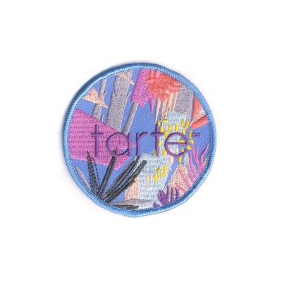 100% Polyester Iron On Custom Logo Patches Merrowed DIY Hats