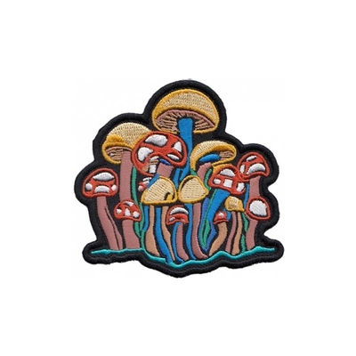 Polyester Embroidered Sports Patches Jacket Badges Iron On Patches Customization