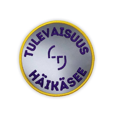 Custom Logo Patches Armband Reflective Patch Hook And Loop Badge