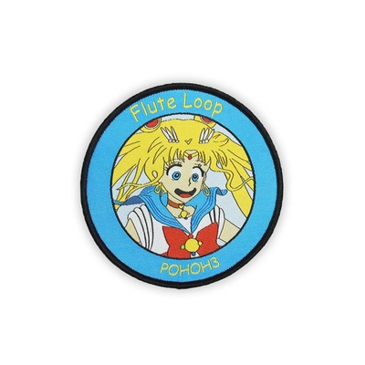 OEM Cute Clothing Patches , Iron On Cartoon Patches Cotton Polyester Material