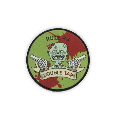 OEM Cute Clothing Patches , Iron On Cartoon Patches Cotton Polyester Material