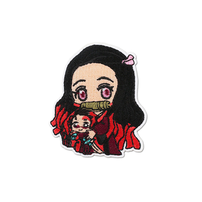 Custom Logo Patches Anime Character Embroidery Iron On Patch DIY Jackets Hats