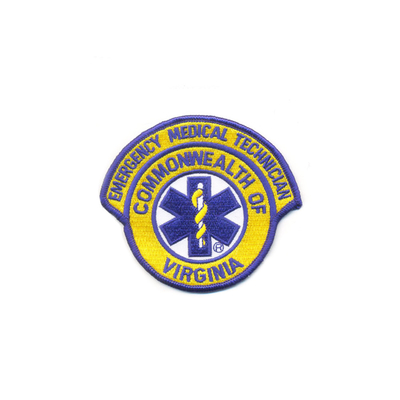 Embroidery Logo Patches Ambulance Emergency Uniform Armband Iron On Patch