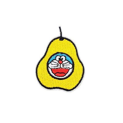 3D Embroidery Hat Patch Adhesive , Iron On Anime Clothing Patches