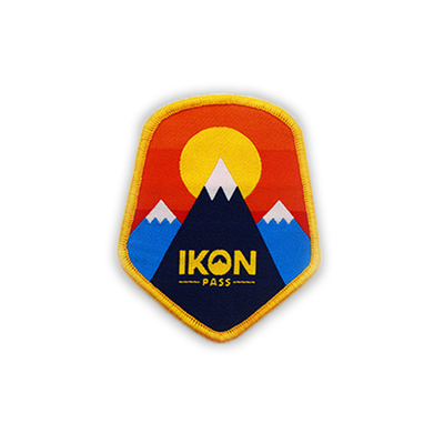 Brand Logo Embroidered Biker Patches , Custom Woven Patches Iron On Merrowed