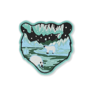3.5 Inch Decorative Iron On Patches , Embroidered Badge Patch For DIY Clothing​