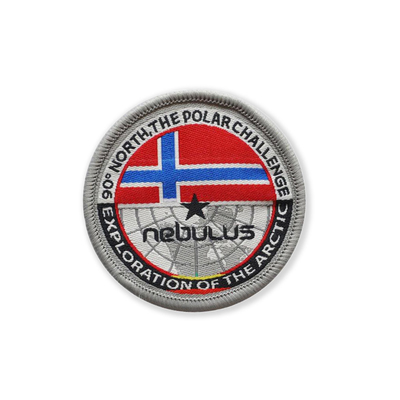 Flag Logo Woven Patch Label Merrowed Applique Embroidery For Clothing