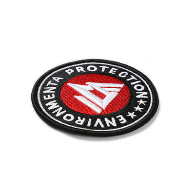 Merrowed Company Logo Badges , Iron On Logos For Hats Beanies OEM
