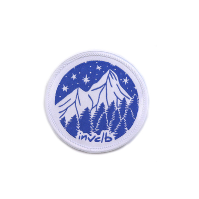 3M Souvenir Logo Embroidered Sports Patches Polyester Material For Garment​