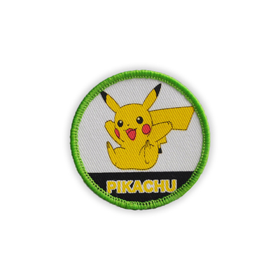 Embroidery Iron On 3D Puff Patches Doraemon Pokemon Anime Logo