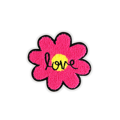 Big Logo Towel Embroidery Patch , Colorful DIY Chenille Patches