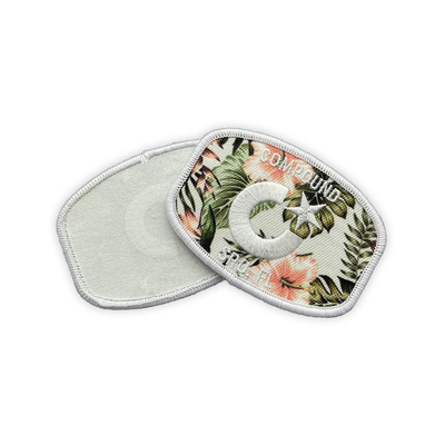 3D Iron On Heat Transfer Patches For Clothes Merrowed Border