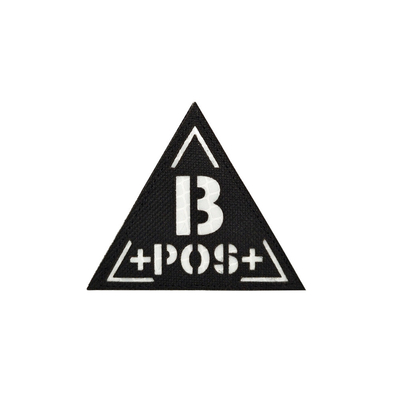 Tactical Ir Reflective Patches Velcro Laser Cut Border For Military