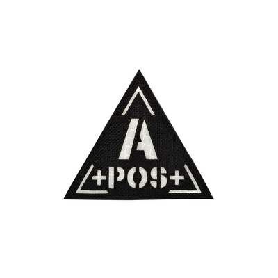 Tactical Ir Reflective Patches Velcro Laser Cut Border For Military
