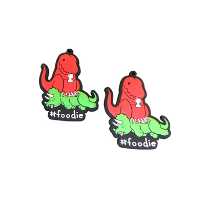 Multi Color PVC Badge Patch Hook And Loop For Clothes Armband