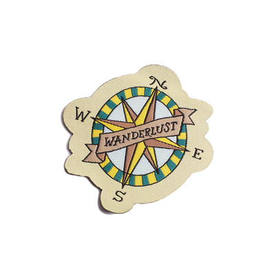 Heat Press Embroidery Patches Badges Customize Cute Cartoon Figure Shape