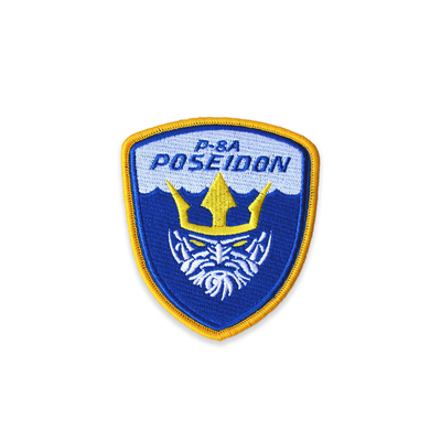 Heat Transfer Embroidered Logo Patches Badge Self Adhesive For Jeans Jacket Bags