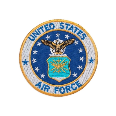 Fantastic Design Embroidered Logo Badges For Clothing Jeans Military Bags