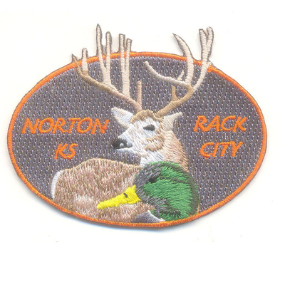 Customized Logo Embroidered Hat Patches Iron On/Sew On Factory Wholesale
