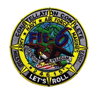 Custom Air Force Uniform Patches Police Fireman Embroidery Iron On Badges