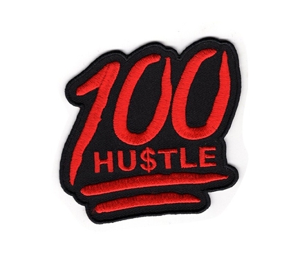 Heat Press Embroidered Patches For Clothing Iron On/Sew On Customized Logo Acceptable