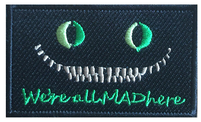 School Club Uniform Embroidered Patches For Caps / Hats Decoration OEM ODM