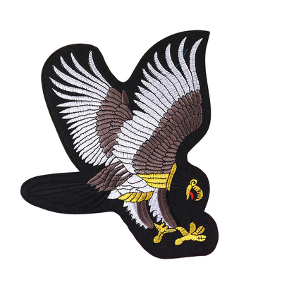 Embroidered Biker Patches Custom Iron On Patch For Jackets Fantastic Logo Patches For Clothing