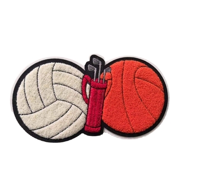 Hoodie Custom Chenille Heat Press Embroidery Patches Iron On Letter