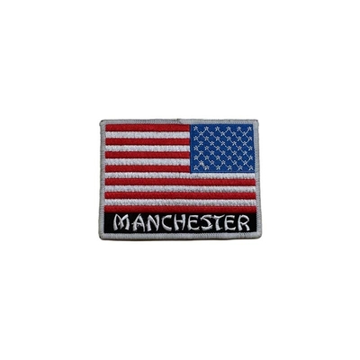 3.5&quot; Velcro USA Style National Flag Badges With Any Size Shape Acceptable