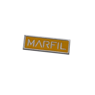 College Student Army Soldier Embroidered Name Badges With Velcro On Backing
