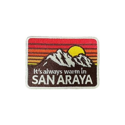 Rainbow Clorful Embroidered Iron On Patches Decorative Bagdes For Jacket