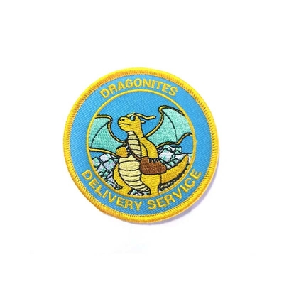 Decorative Iron On Embroidered Patches Self Adhesive Fabric Badges