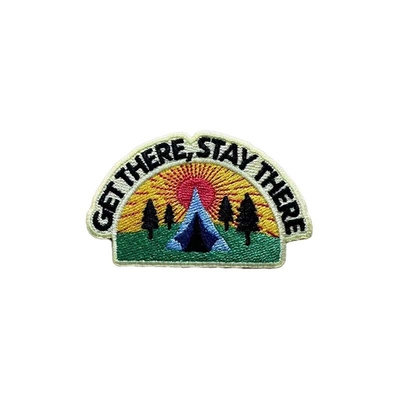 Embroidered Iron On Sew On Hat Patches Customization Wonderful Color