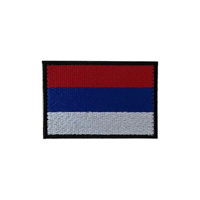 Miliatry Uniform Clothing Embroidered Patches Customized National Flag】、