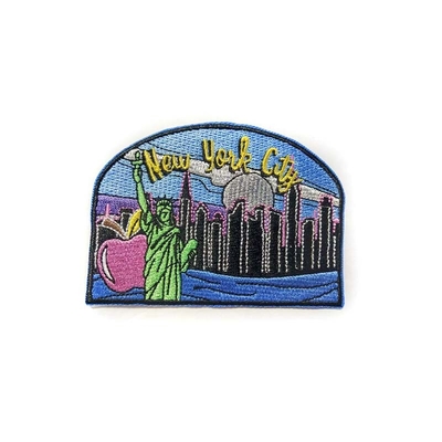 Heat Press Embroidered Sports Patches Badges Decorative Clothing Hat