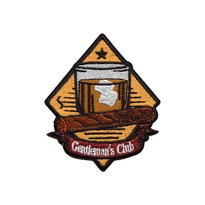 Customized Iron On Embroidery Patches Company Logo Patches Hat Patches
