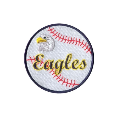 China Embroidered Iron On Source Sport Football Styles Patches For Shirt Hat