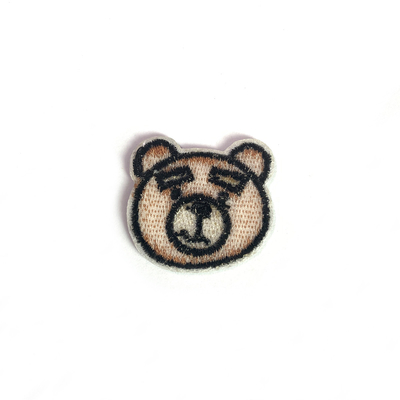 OEM ODM Embroidered Customize Iron On Patch Brand Logo Badges