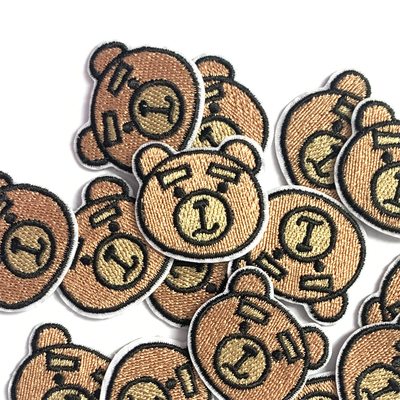 OEM ODM Embroidered Customize Iron On Patch Brand Logo Badges