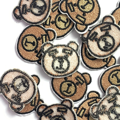 OEM ODM Embroidered Customize Iron On Patch Brand Logo Badges