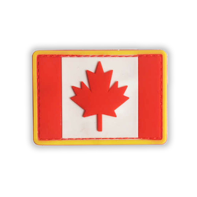 National Flag PVC Badge Patch Silicone Material For Armband Veteran Bag