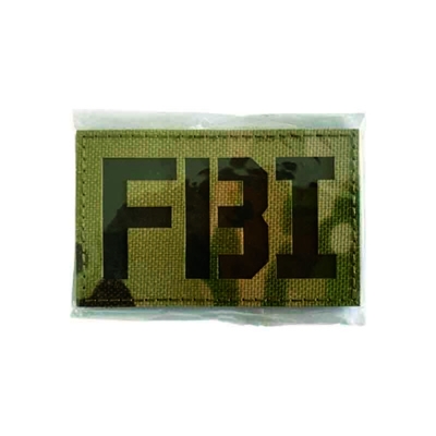 Police Ir Reflective Patches Velcro Hook And Loop Backing Laser Cut Border
